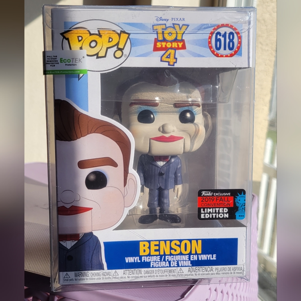 Disney TOY STORY 4  Funko Benson # 618 • Limited Edition •